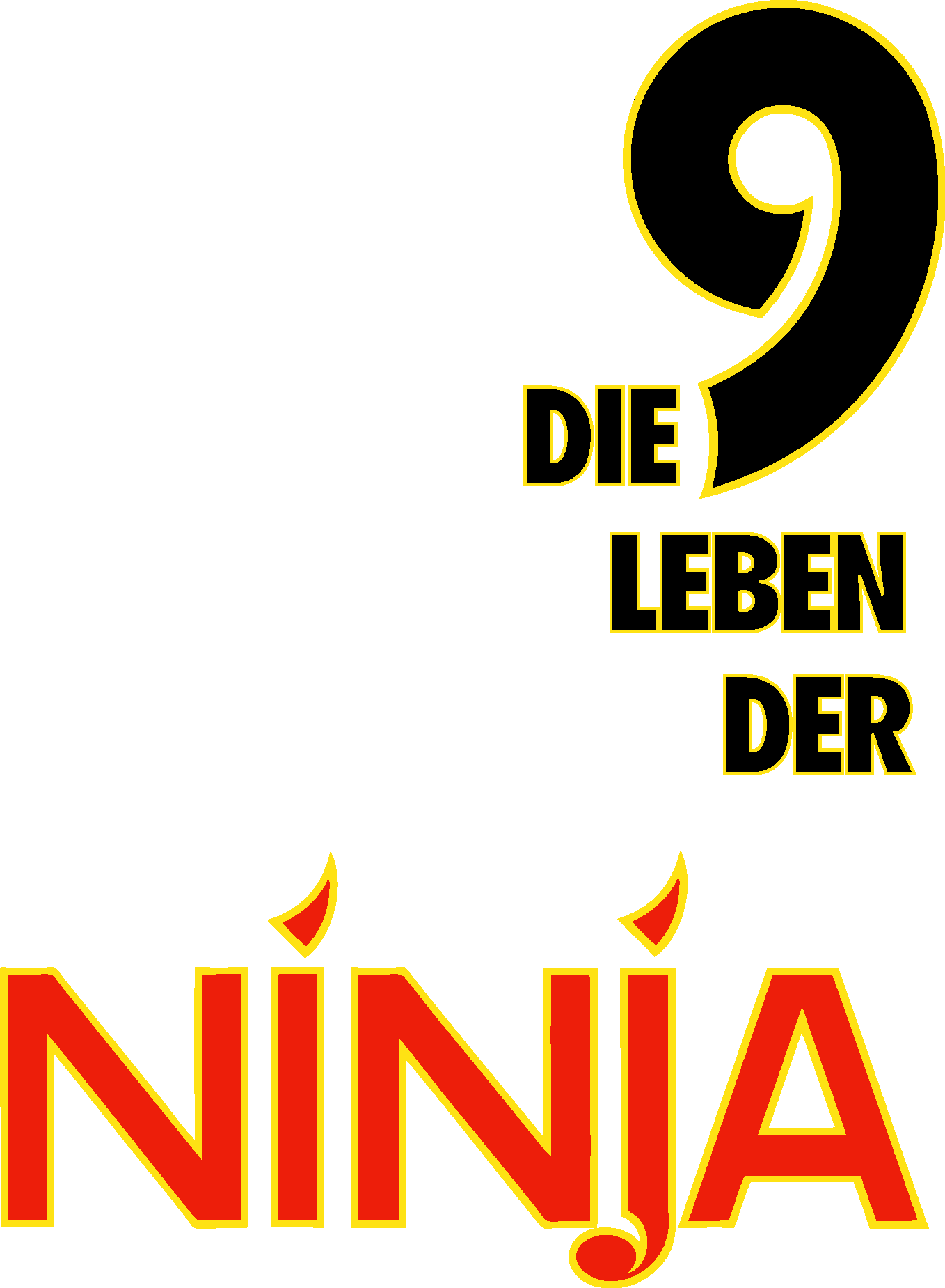 Die 9 Leben Der Ninja Logo Vector Logo